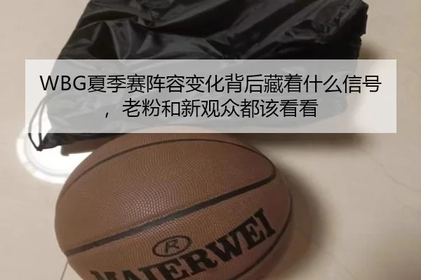 WBG夏季赛阵容变化背后藏着什么信号，老粉和新观众都该看看